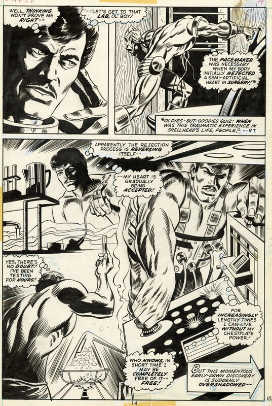 George Tuska, Frank Giacoia, Mike Esposito, Iron-Man #58, page 10 - Comic Strip
