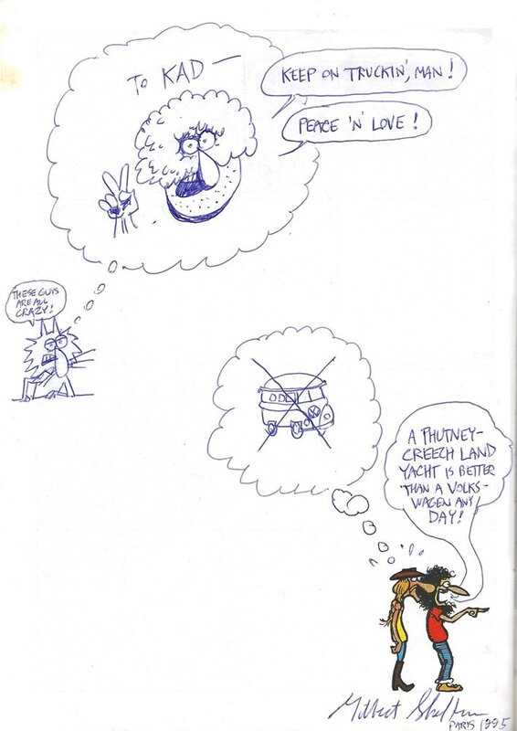 Gilbert Shelton, Les fabuleux Freak Brothers en voyage... - Dédicace