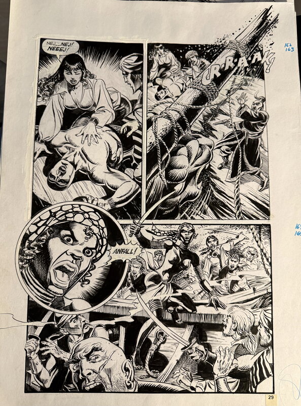 César Spadari, The Phantom “The Dead of a Phantom “ - Comic Strip