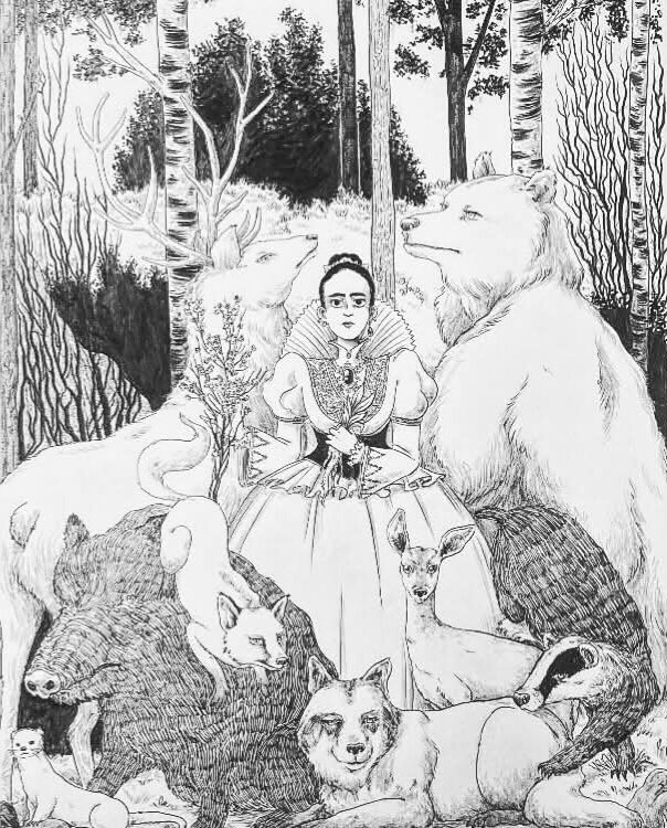 Bathory par Anne-Perrine Couet - Planche originale