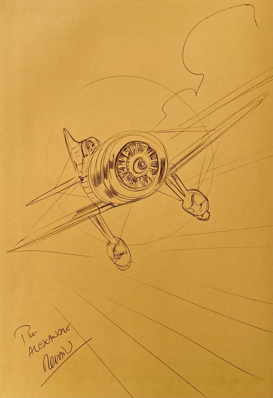 Godspeed by Romain Hugault - Sketch