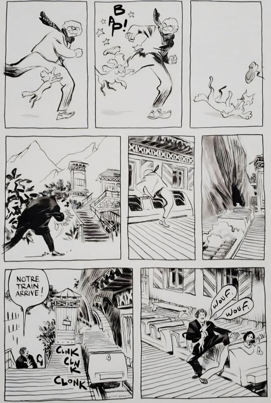 Copenhague par Terkel Risbjerg, Anne-Caroline Pandolfo - Planche originale