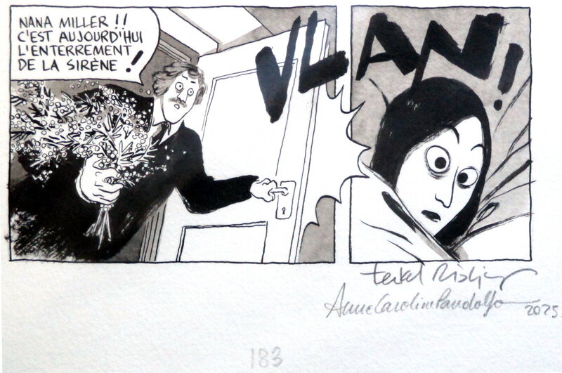 Copenhague par Terkel Risbjerg, Anne-Caroline Pandolfo - Planche originale