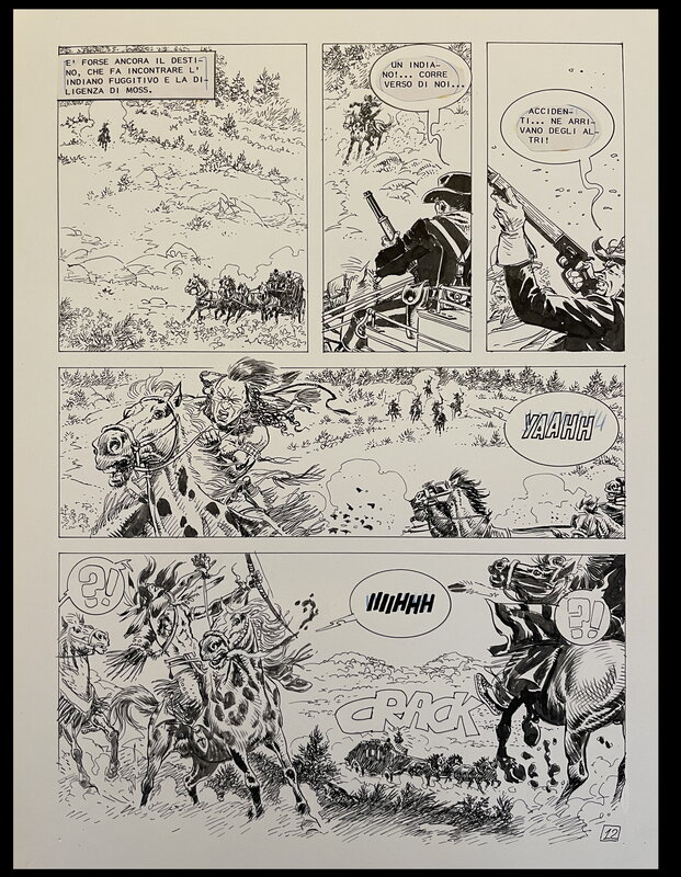 Luigi Simeoni, Lancio story - Due Grandi Magie - Comic Strip