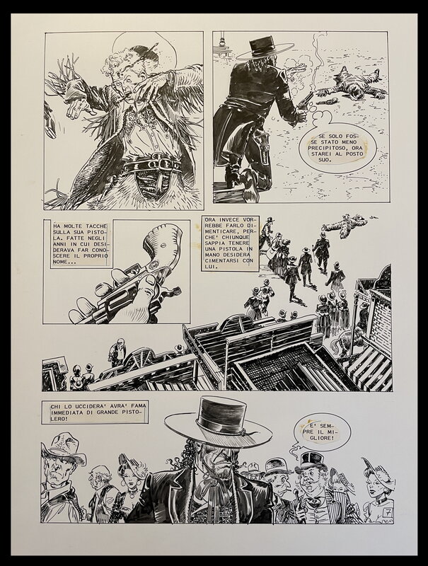 Luigi Simeoni, Lancio story- Due Grandi Magie - Comic Strip