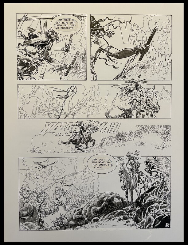 Luigi Simeoni, Lancio story- due grandi magie - Comic Strip