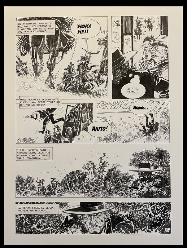 Luigi Simeoni, Lancio Story - Due Grandi Magie - Comic Strip