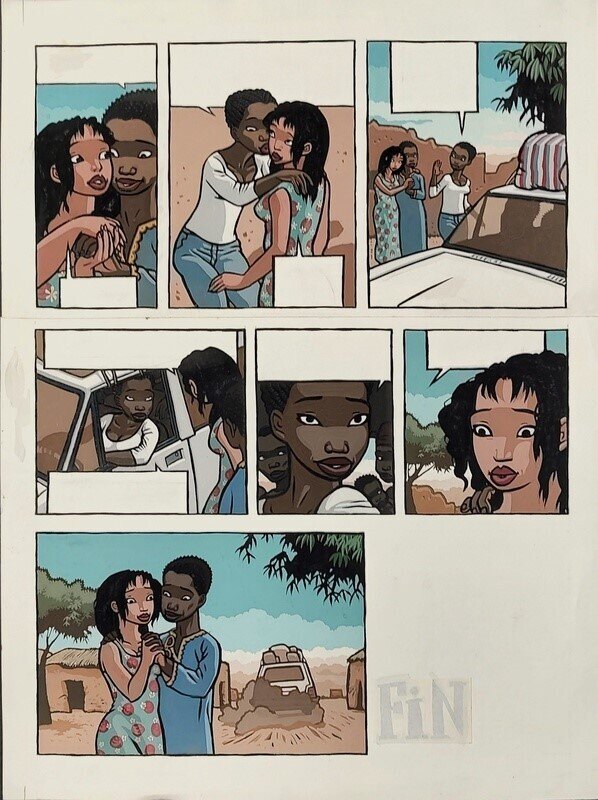 Thérèse  ?? par Jean-Philippe Stassen - Planche originale