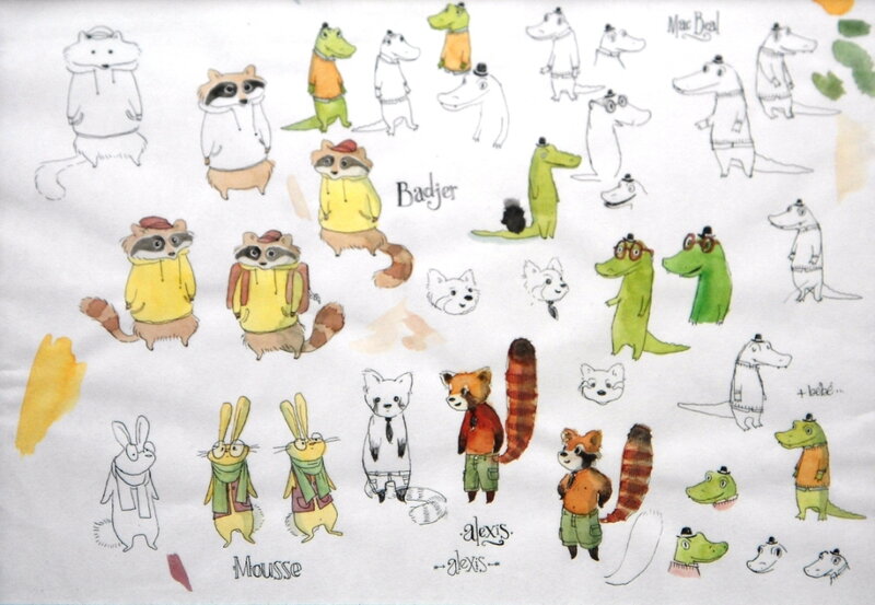 Animaux par Anne Montel - Œuvre originale