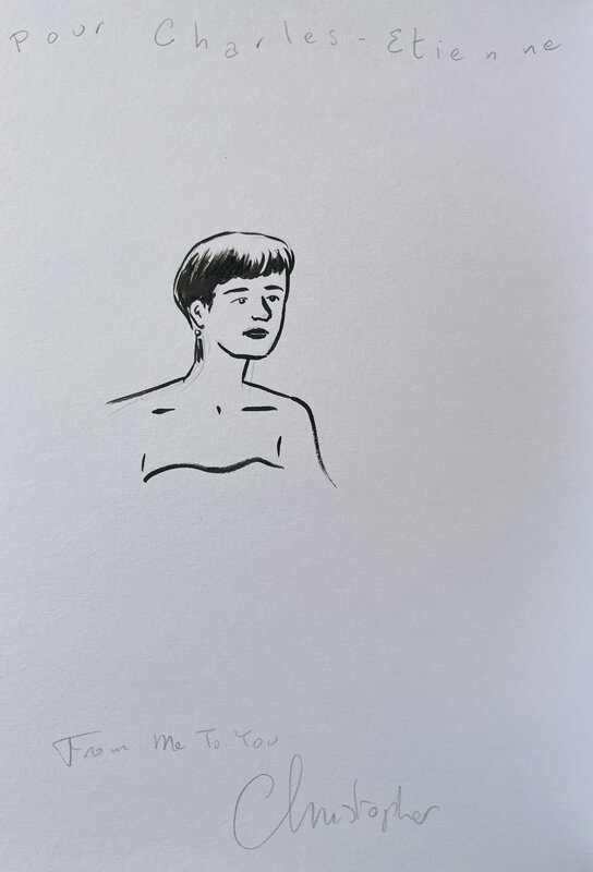 Audrey Hepburn by Christopher - Sketch