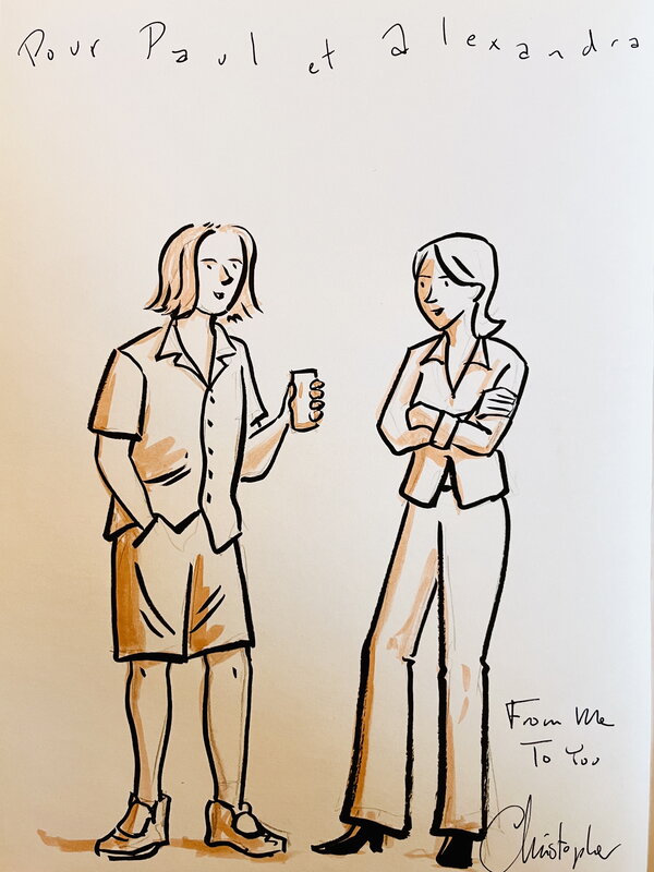 Colocataires by Christopher - Sketch