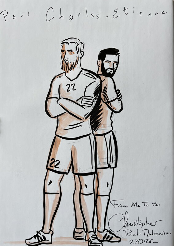 Christopher, Les frères Karabatic - Dédicace