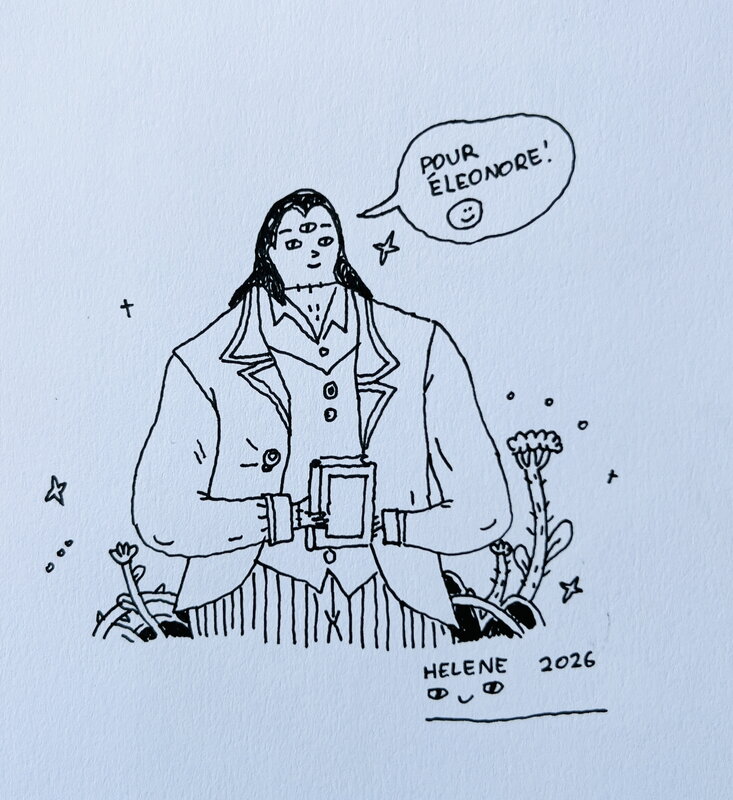 Frankenstein by Hélène Lespagnard - Sketch