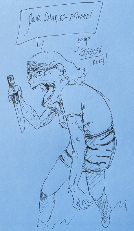 L’enfantôme par Jim Bishop - Dédicace