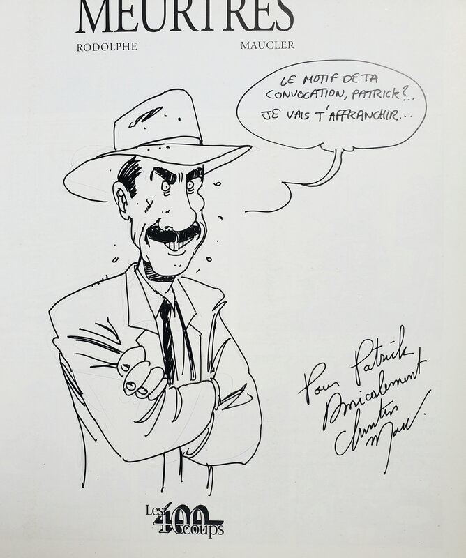 Christian Maucler, UNE ENQUÊTES DU COMMISSAIRE RAFFINI   T7 LES PETITS MEUTRES - Dédicace