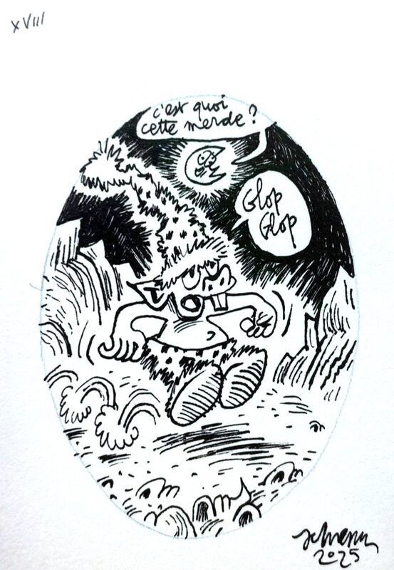 Glop par Jean-Christophe Menu - Illustration originale