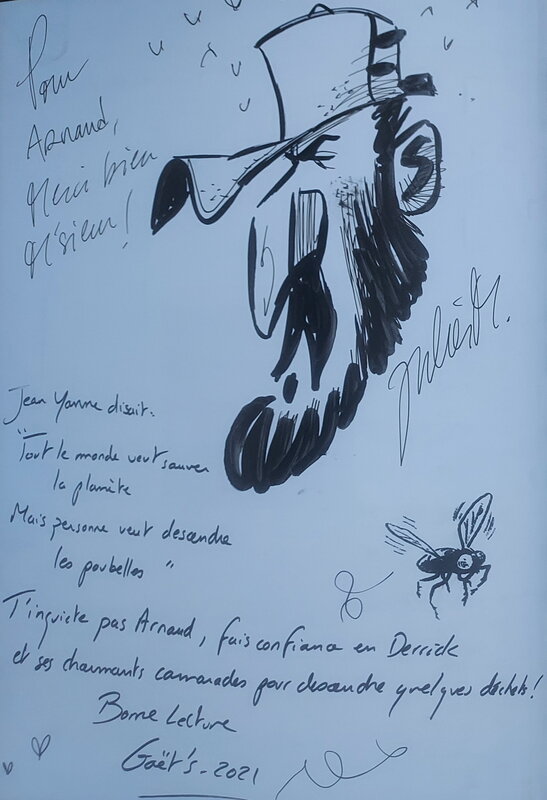 Julien Monier, Gaet's, Rip T1 Édition Bulle - Sketch