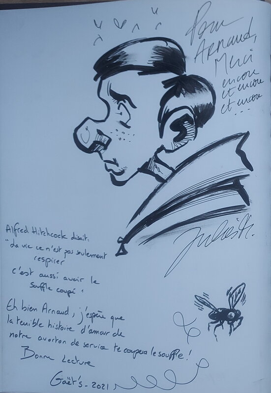 Julien Monier, Gaet's, Rip T4 Édition Bulle - Dédicace