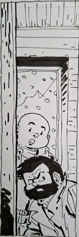 En vente - Alain Sikorski, Tif et Tondu n° 45 – Le mystère de la chambre - Couverture originale