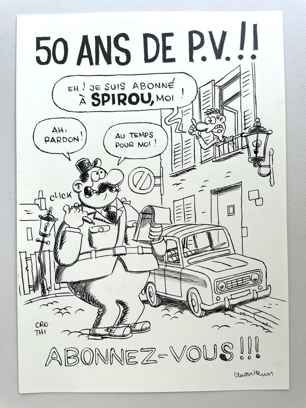 Luc Cromheecke, Jean-Michel Thiriet, Abonnement Spirou 