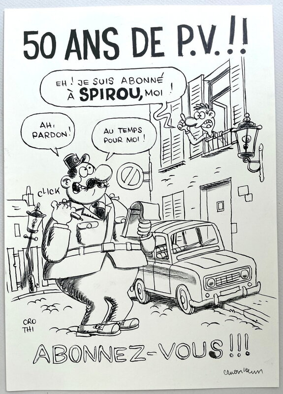 Luc Cromheecke, Jean-Michel Thiriet, Abonnement Spirou 
