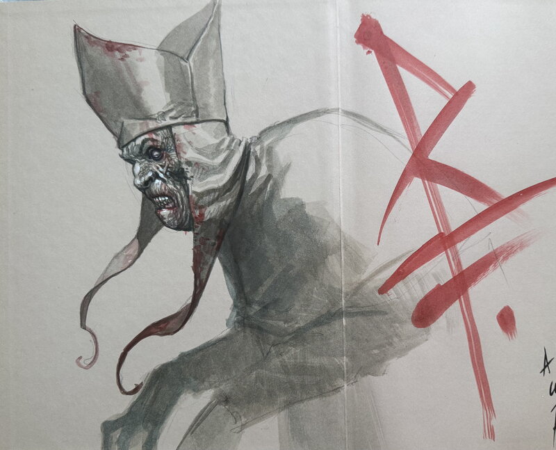 Saria 2 par Riccardo Federici - Planche originale