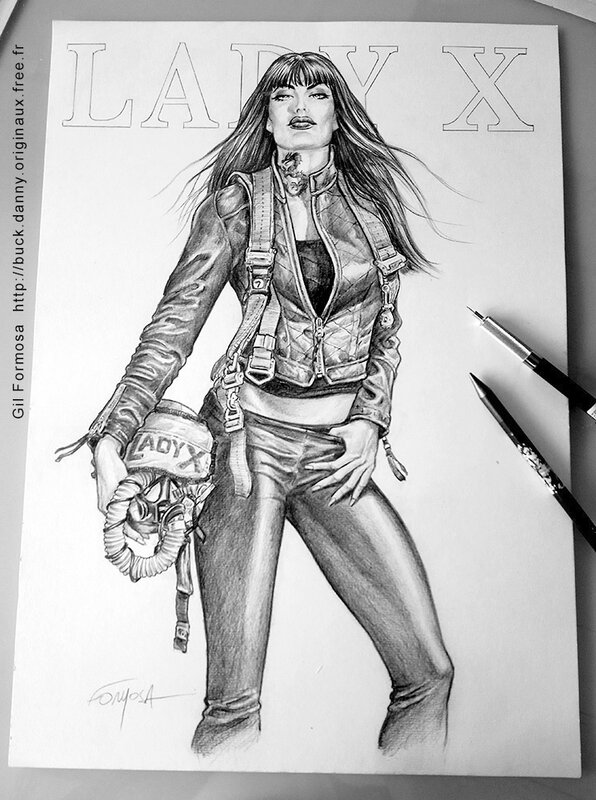 Lady X Leather by Gil Formosa - Comic Strip