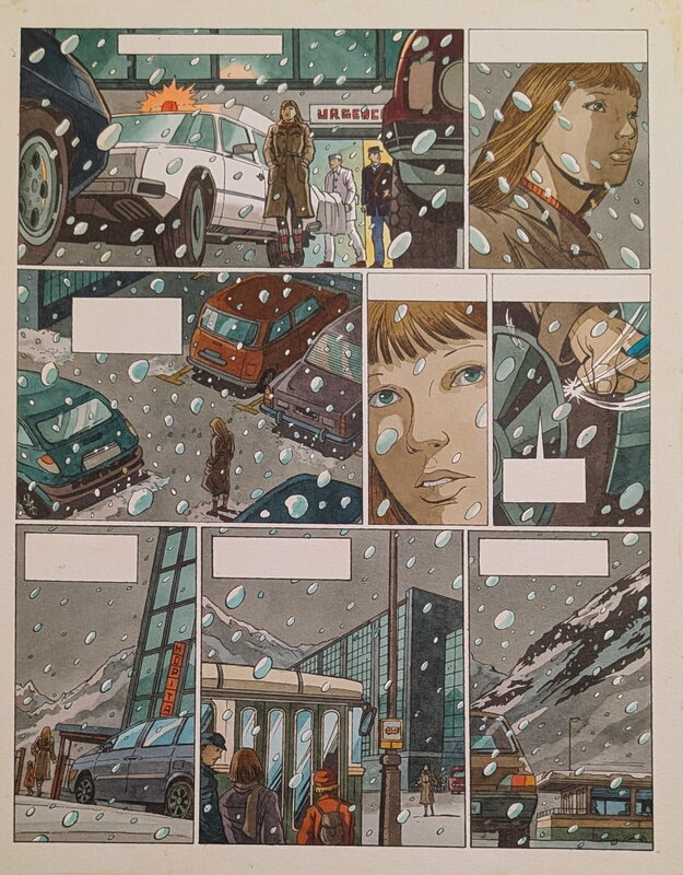 Dina Kathelyn, Viviane Nicaise, La vie en rose 3 - planche 22 - Color guide