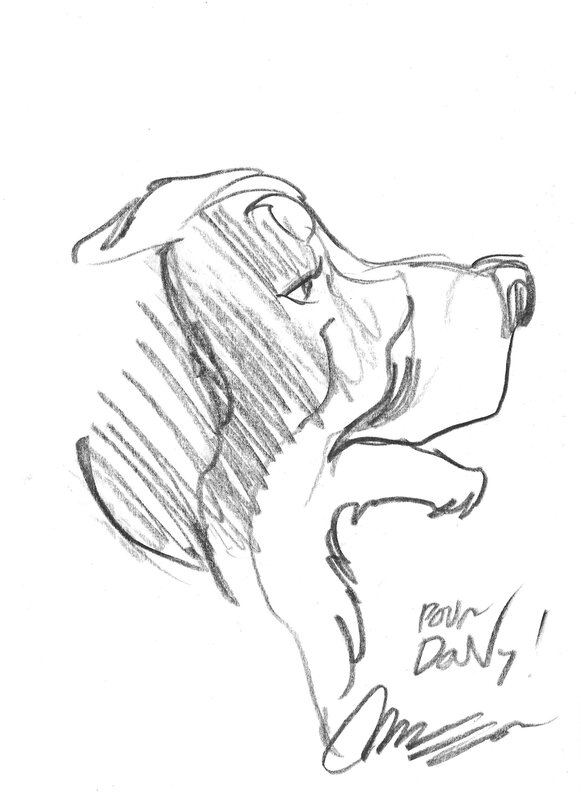 Jose Luis Munuera, Zijn geur na de regen / Son odeur après la pluie - Dédicace