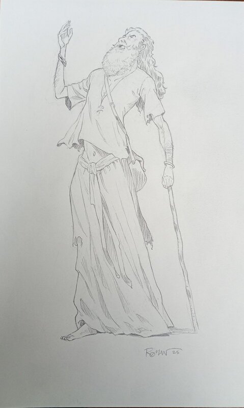 Roman - Illustration originale