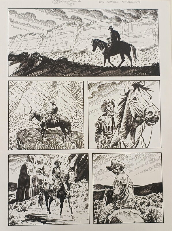 For sale - Tex Willer by Roberto De Angelis - Comic Strip