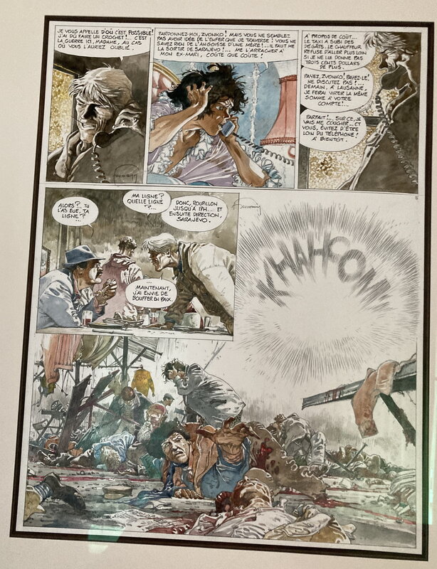 Sarajevo tango by Hermann - Comic Strip