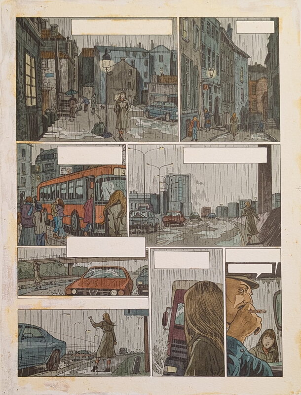 Dina Kathelyn, Viviane Nicaise, La vie en rose 3 - planche 26 - Mise en couleur