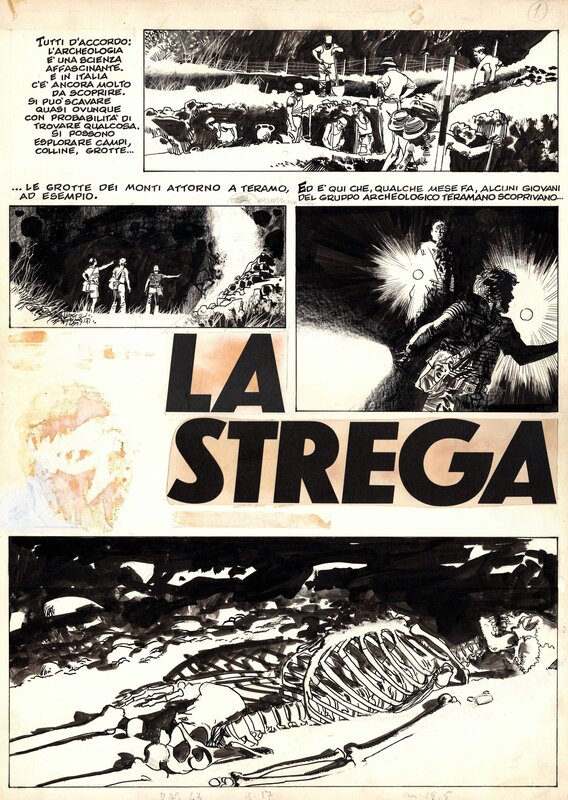For sale - Aldo Di Gennaro - La strega - Comic Strip