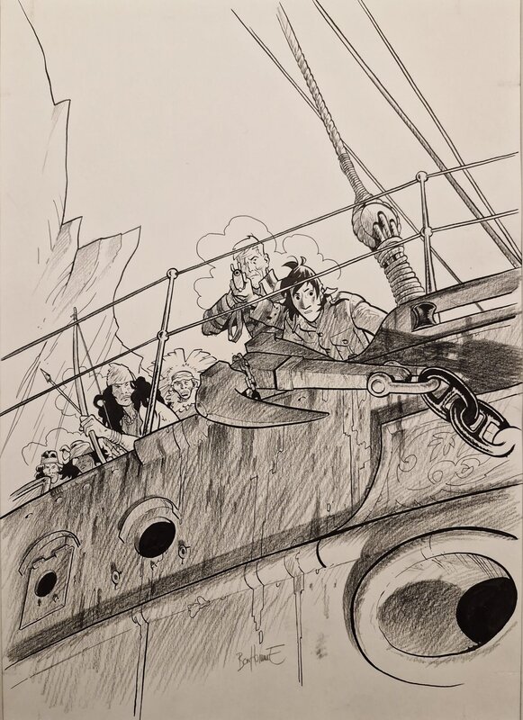 Bonhomme - Esteban - couverture tome 5 - Original Cover