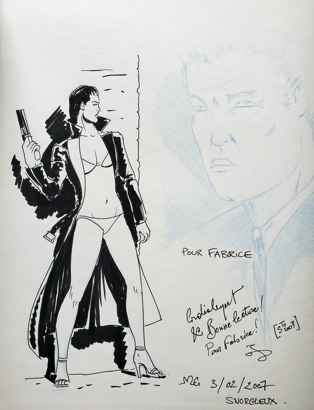 Michel Espinosa, Eric Stoffel, OUKASE   T1 TEMPÊTE NOIRE - Dédicace