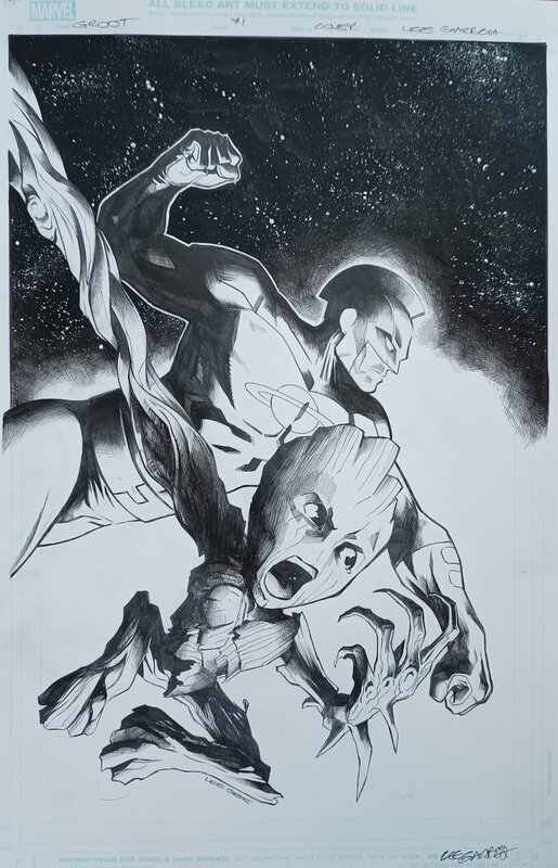 Groot by Lee Garbett - Original Cover
