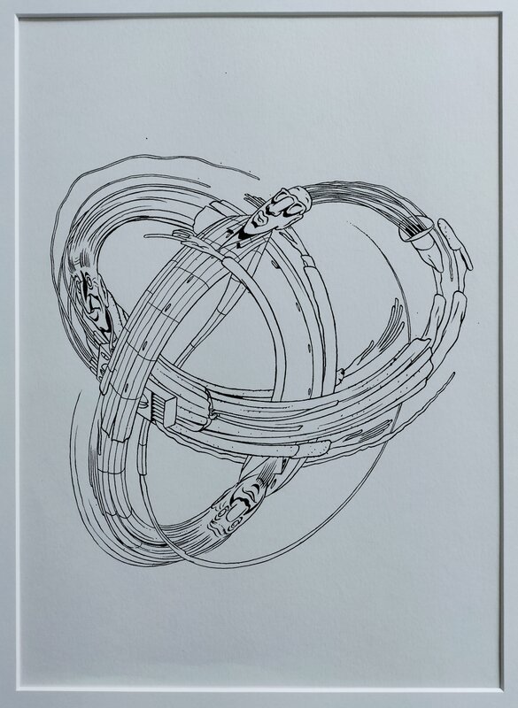 Marc-Antoine Mathieu, Julius Corentin Acquefacques, prisonnier des rêves - couverture du tome 7 - Couverture originale