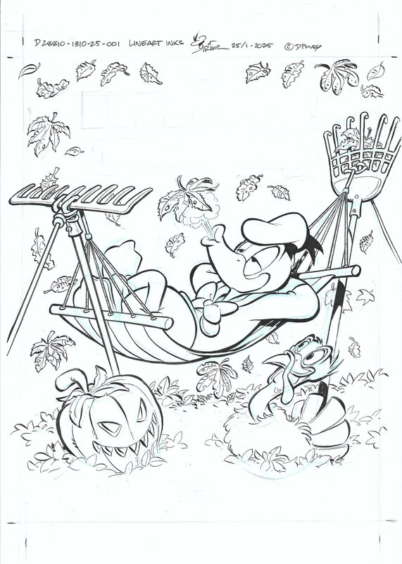 Arild Midthun, Ente Dank! - Herbst in Entenhausen | Donald Duck | Cover - Couverture originale