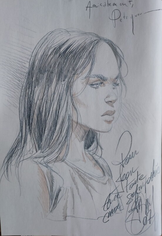 Philippe Delaby, Jérémy, Murena T6 EO jaquette Slumberland - Sketch