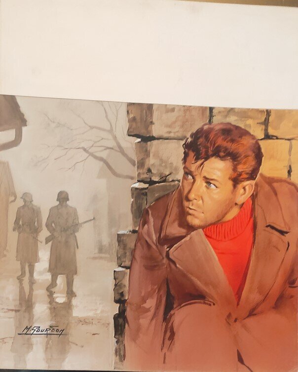 Michel Gourdon, L'enfer par moins quinze - Planche originale