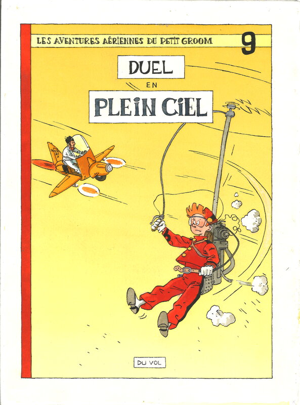 En vente - Bruno Marchand, André Franquin, Marchand, Bruno - Spirou & Fantasio Hommage à Franquin - Planche originale