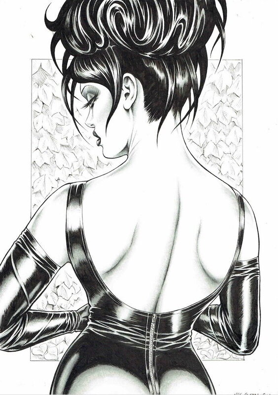 For sale - Nik Guerra - Magenta pin-up - Comic Strip