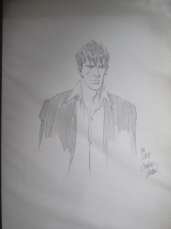 Andrea Venturi - Dylan Dog - Illustration originale