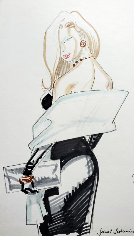 MOONLIGHT BLUES by Stefano Casini - Sketch