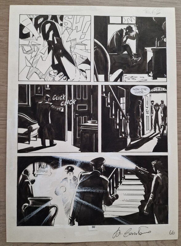 Giampiero Casertano - Dylan Dog n. 127 - Planche originale