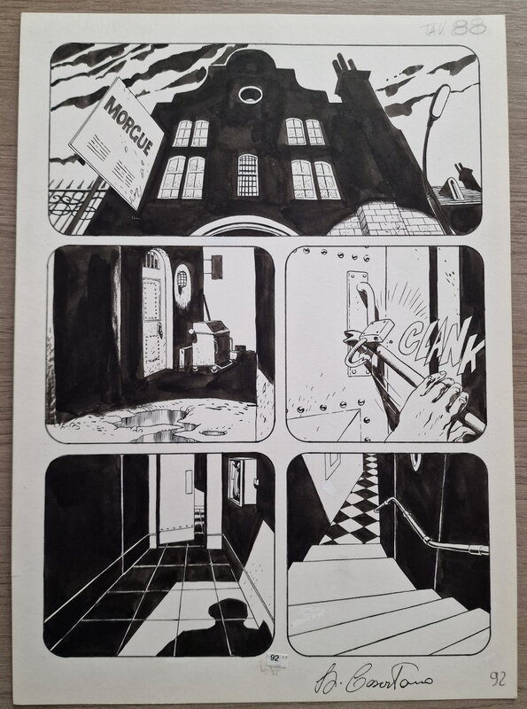 Giampiero Casertano - Dylan Dog n. 127 - Planche originale