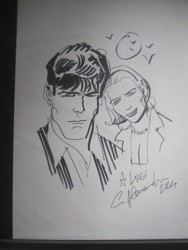 Giancarlo Alessandrini - Dylan Dog - Original Illustration