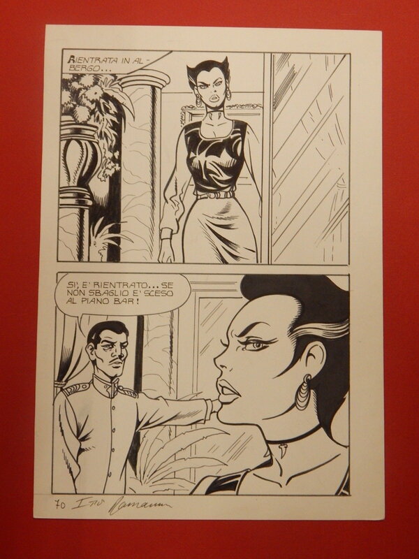 Giovanni Romanini - Ulula Supplemento n. 1 - Planche originale