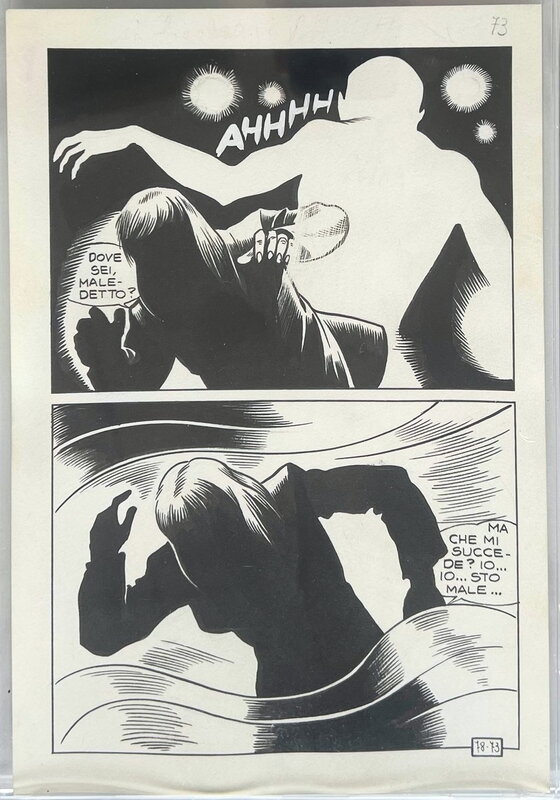 Magnus - Satanik n. 78 - Planche originale